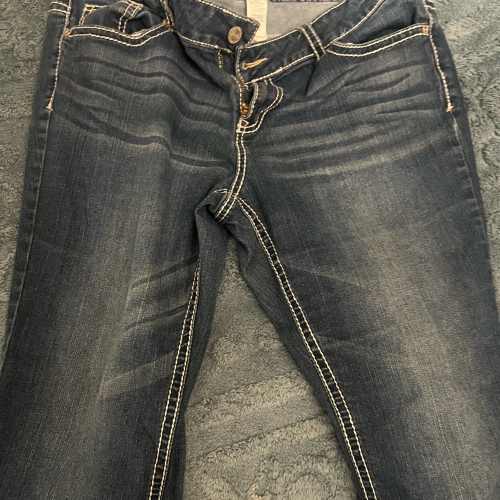 Maurices Dark Blue Boot Cut Jeans